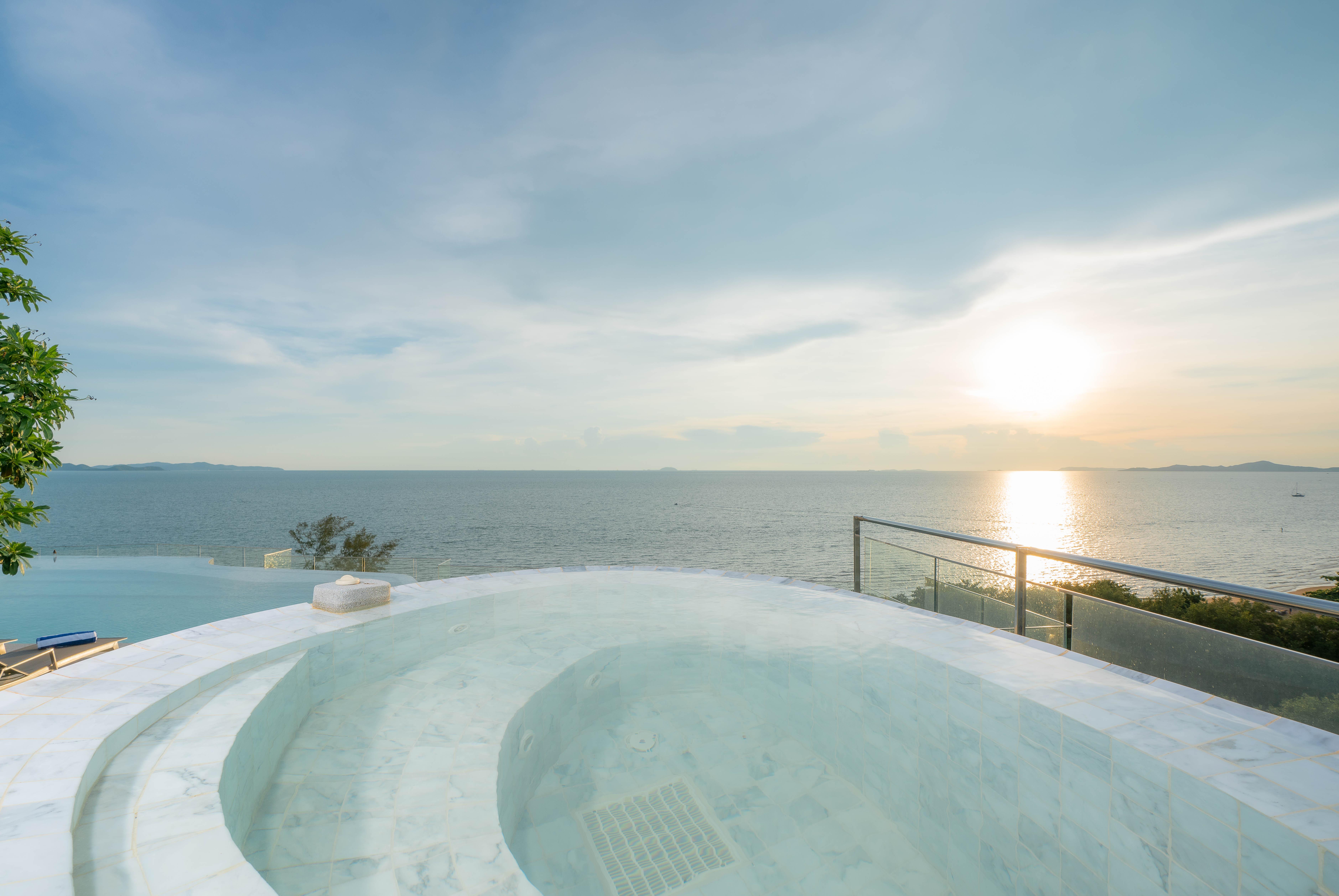 Bayphere Hotel Pattaya Jc 纳仲天 外观 照片 View from the rooftop